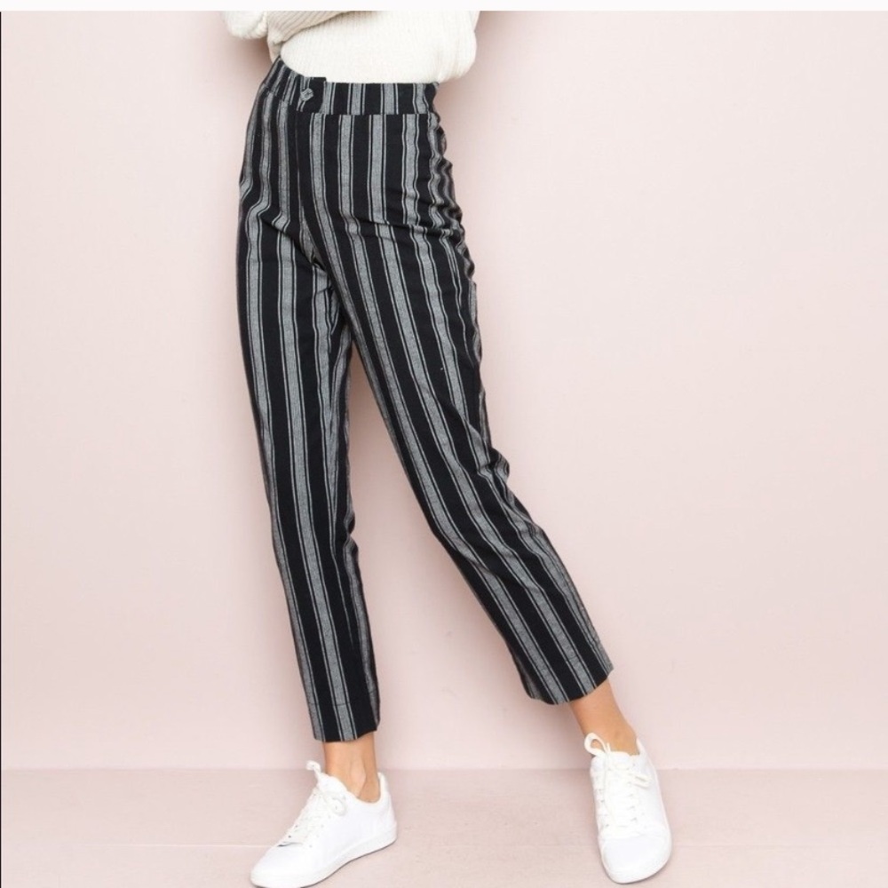 Stripped pants one size
